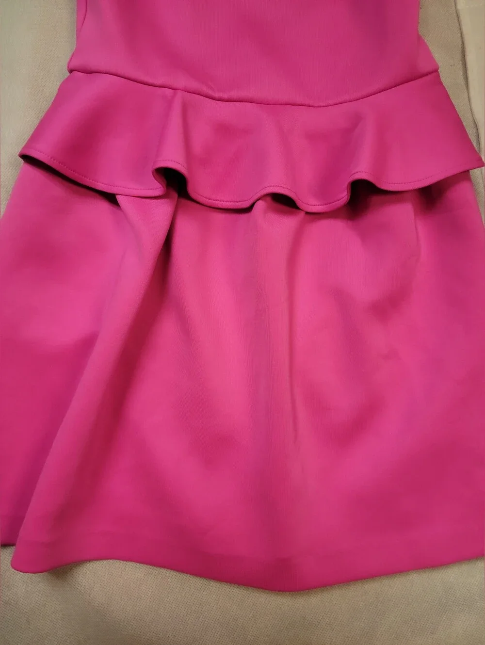 Sz 6-7 Lilly Pulitzer Girls' Caesara Mandevilla Pink peplum Dress